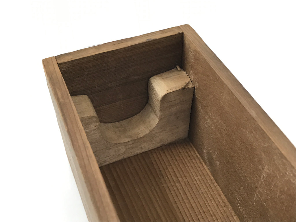 Japanese Wooden Hanging Scroll Box Vtg Kakejiku Hako Inside Length 55.1cm SB371-AD - Scroll Accessory-chidorivintage.com