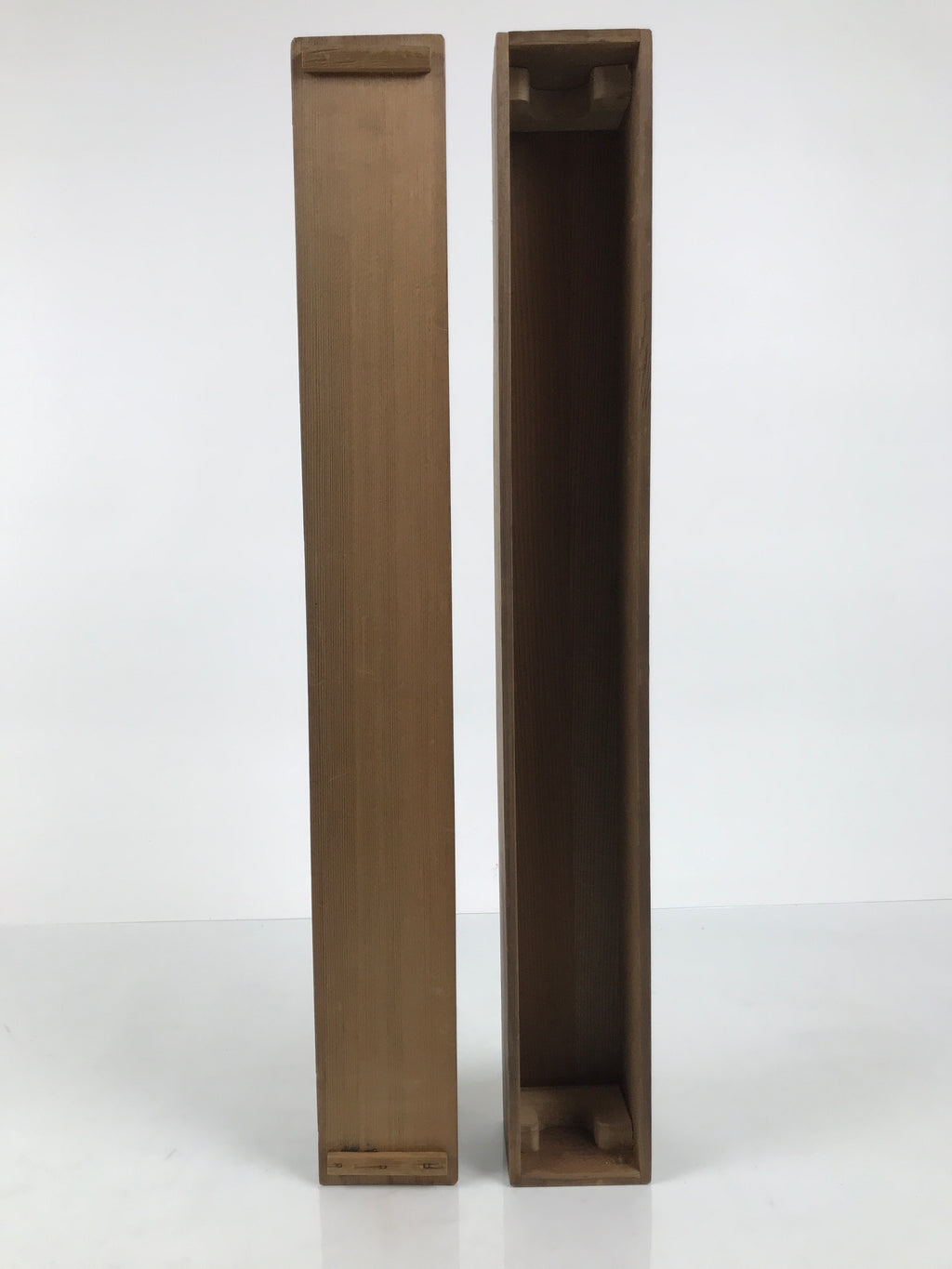 Japanese Wooden Hanging Scroll Box Vtg Kakejiku Hako Inside Length 55.1cm SB371-AD - Scroll Accessory-chidorivintage.com