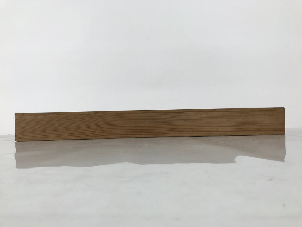 Japanese Wooden Hanging Scroll Box Vtg Kakejiku Hako Inside Length 66.6cm SB372-AD - Scroll Accessory-chidorivintage.com