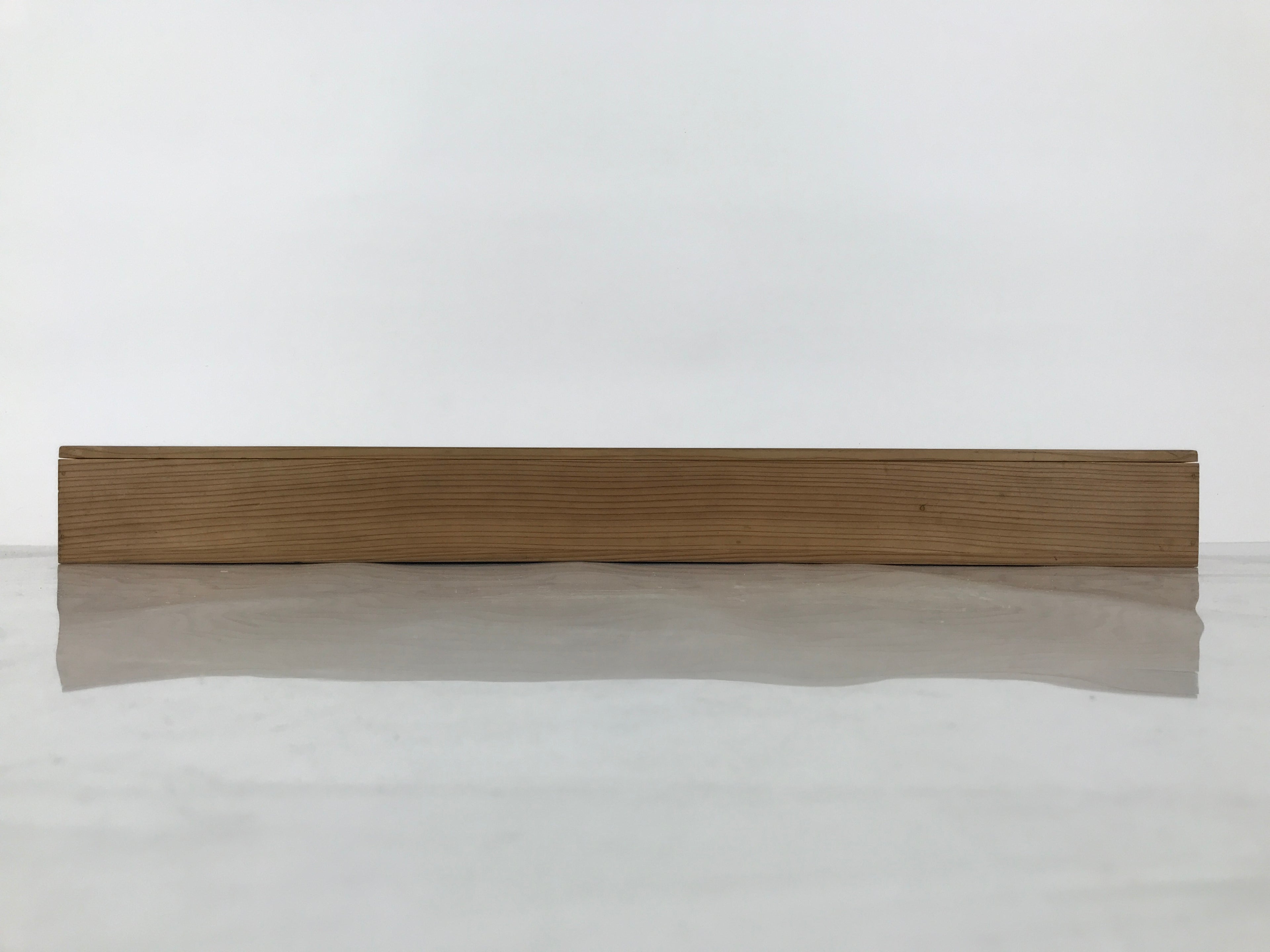 Japanese Wooden Hanging Scroll Box Vtg Kakejiku Hako Inside Length 66.6cm SB372-AD - Scroll Accessory-chidorivintage.com