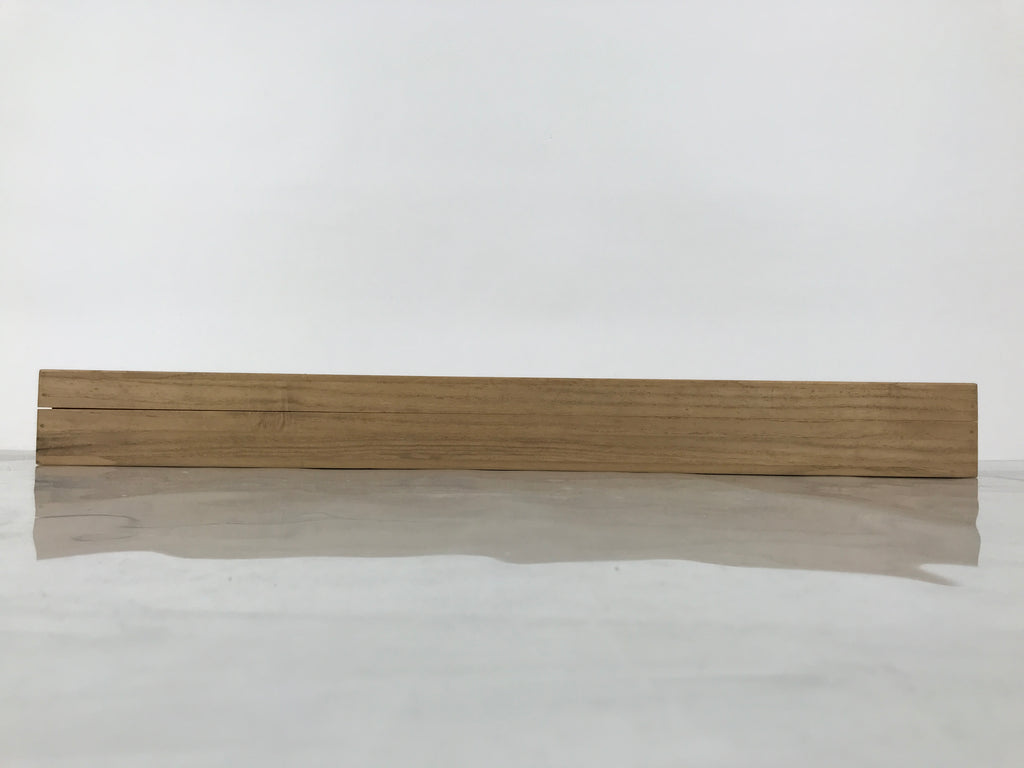 Japanese Wooden Hanging Scroll Box Vtg Kakejiku Hako Inside Length 71.3cm SB374-AD - Scroll Accessory-chidorivintage.com