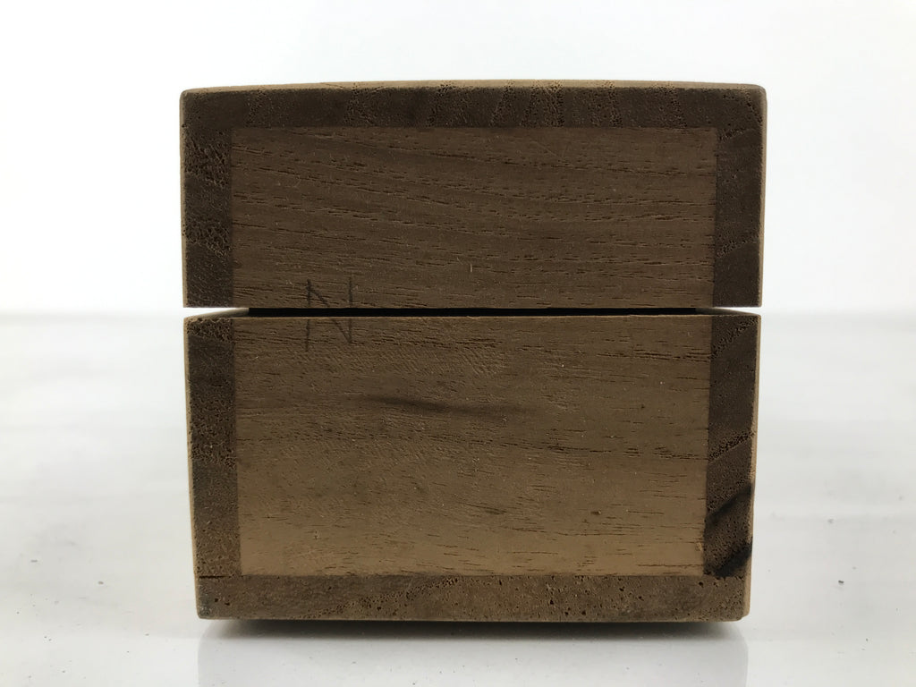 Japanese Wooden Hanging Scroll Box Vtg Kakejiku Hako Inside Length 71.3cm SB374-AD - Scroll Accessory-chidorivintage.com