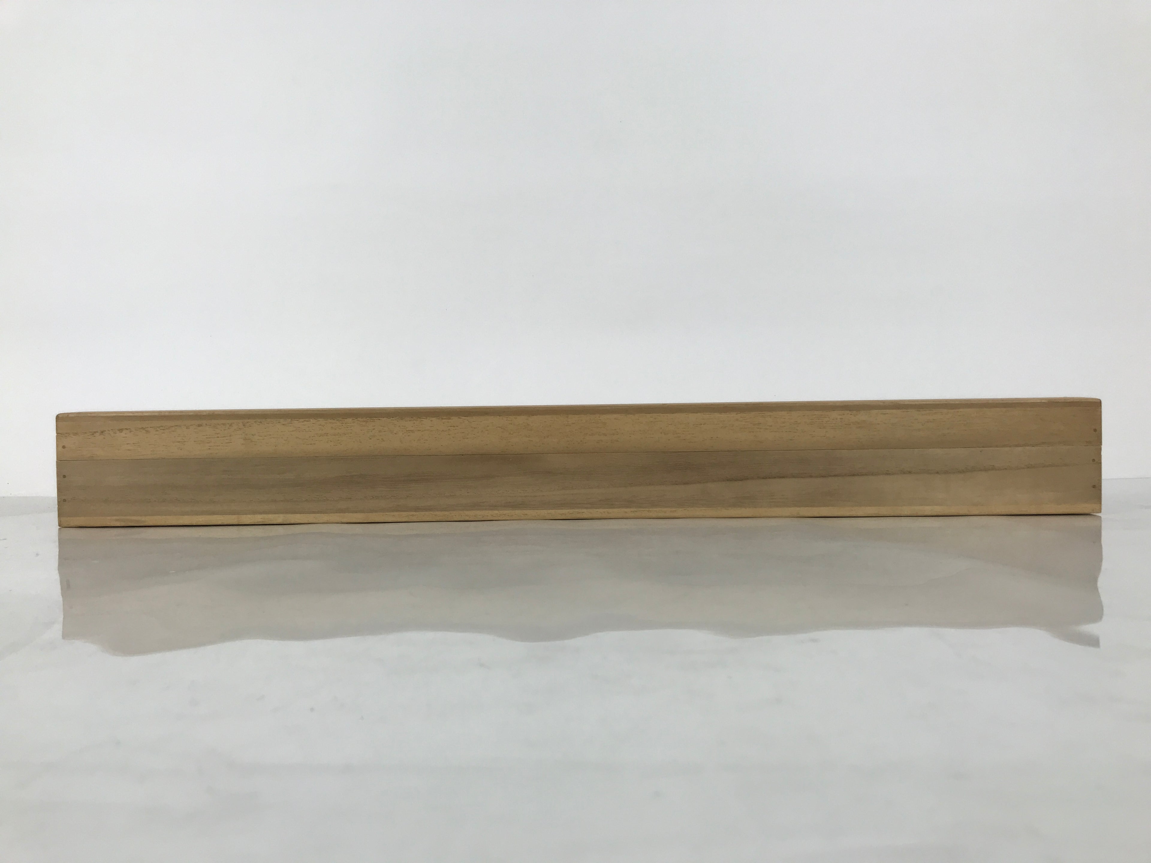 Japanese Wooden Hanging Scroll Box Vtg Kakejiku Hako Inside Length 66.8cm SB375-AD - Scroll Accessory-chidorivintage.com