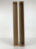 Japanese Wooden Hanging Scroll Box Vtg Kakejiku Hako Inside Length 66.8cm SB375-AD - Scroll Accessory-chidorivintage.com