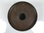 Japanese Bronze Usubata Flower Vase Vtg Ikebana Arrangement 2pc Kabin UB65-KT - Vase-chidorivintage.com