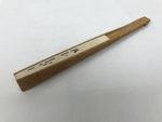 Japanese Paper Folding Fan Sensu Bamboo Frame White Kanji Calligraphy Igo 5D94-AD - Fan-chidorivintage.com