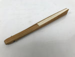 Japanese Paper Folding Fan Sensu Bamboo Frame White Kanji Calligraphy Igo 5D94-AD - Fan-chidorivintage.com