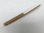Japanese Paper Folding Fan Sensu Vtg Bamboo Frame White Naritasan Temple 5D95-AD - Fan-chidorivintage.com