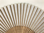 Japanese Paper Folding Fan Vtg Sensu Bamboo Frame Blue Pond Dragonflies 5D50-AD - Fan-chidorivintage.com