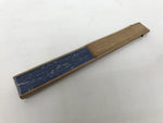Japanese Paper Folding Fan Vtg Sensu Bamboo Frame Blue Pond Dragonflies 5D50-AD - Fan-chidorivintage.com