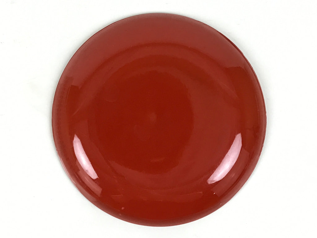 Japanese Lacquer Replica Resin Meimeizara Small Plate Tea Ceremony Floral L656-KT - Lacquerware-chidorivintage.com