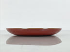 Japanese Lacquer Replica Resin Meimeizara Small Plate Tea Ceremony Floral L658-KT - Lacquerware-chidorivintage.com