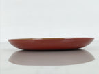Japanese Lacquer Replica Resin Meimeizara Small Plate Tea Ceremony Floral L658-KT - Lacquerware-chidorivintage.com