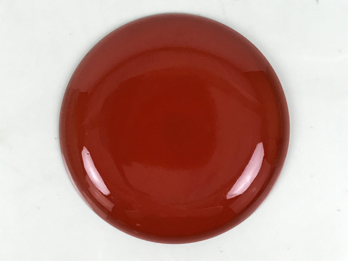 Japanese Lacquer Replica Resin Meimeizara Small Plate Tea Ceremony Floral L659-KT - Lacquerware-chidorivintage.com