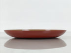Japanese Lacquer Replica Resin Meimeizara Small Plate Tea Ceremony Floral L659-KT - Lacquerware-chidorivintage.com