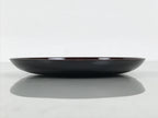 Japanese Lacquered Wooden Meimeizara Small Plate Vtg Tea Ceremony Brown L646-KT - Lacquerware-chidorivintage.com