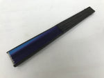 Japanese Fabric Folding Fan Sensu Vtg Bamboo Frame Purple Blue Gradient 5D62-AD - Fan-chidorivintage.com