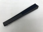 Japanese Fabric Folding Fan Sensu Vtg Black Bamboo Frame Plain Navy Blue 5D63-AD - Fan-chidorivintage.com