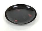 Japanese Lacquered Wooden Meimeizara Small Plate Vtg Tea Ceremony Brown L645-KT - Lacquerware-chidorivintage.com