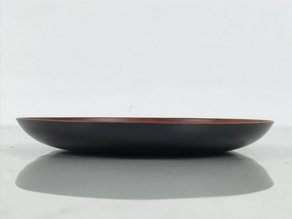 Japanese Lacquer Replica Resin Meimeizara Small Plate Tea Ceremony Bamboo L651-KT - Lacquerware-chidorivintage.com