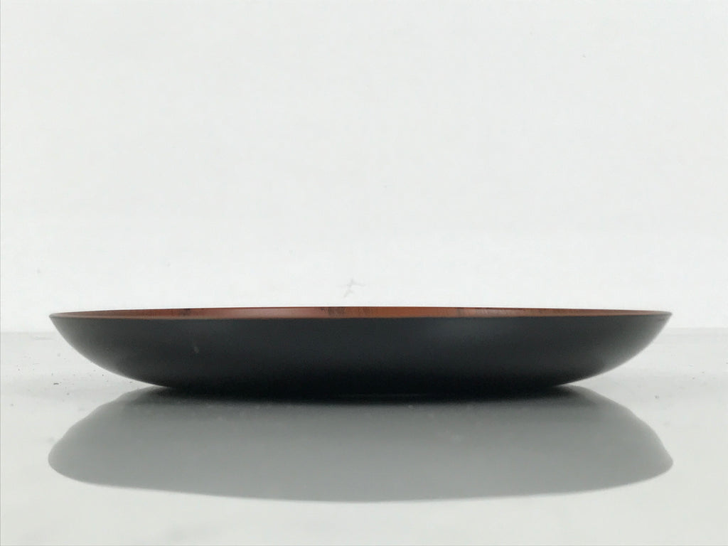 Japanese Lacquer Replica Resin Meimeizara Small Plate Tea Ceremony Bamboo L651-KT - Lacquerware-chidorivintage.com