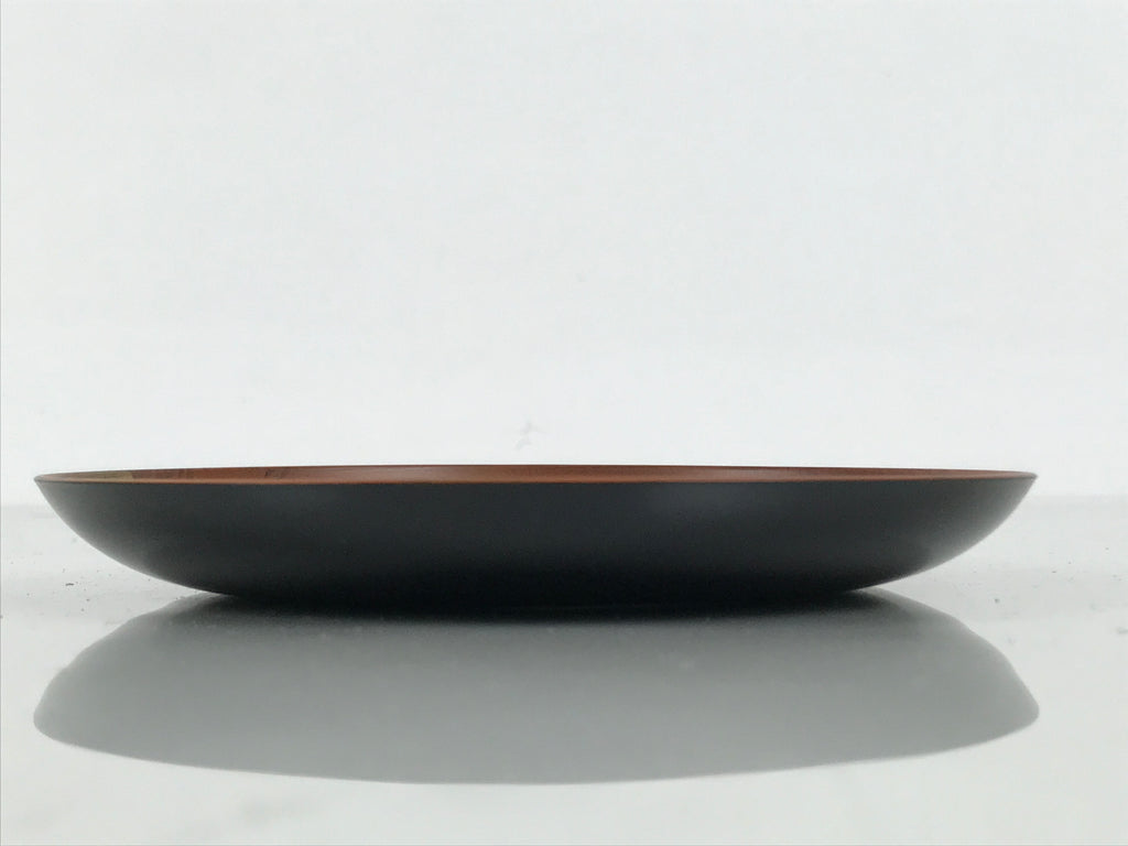 Japanese Lacquer Replica Resin Meimeizara Small Plate Tea Ceremony Bamboo L651-KT - Lacquerware-chidorivintage.com