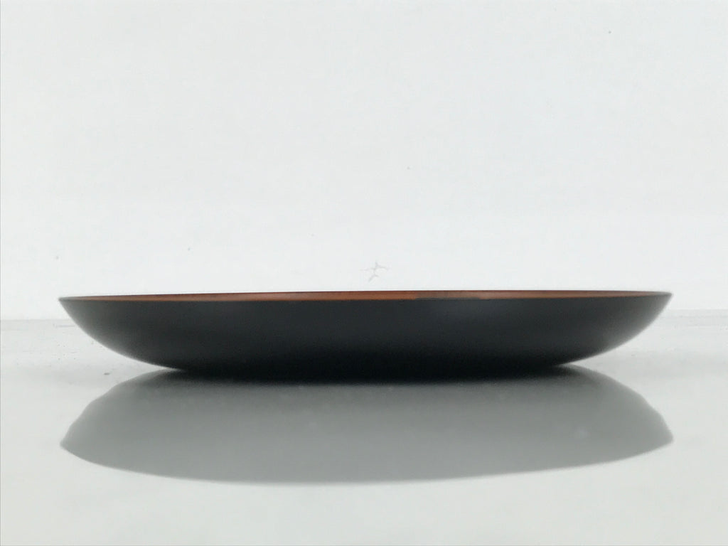 Japanese Lacquer Replica Resin Meimeizara Small Plate Tea Ceremony Bamboo L652-KT - Lacquerware-chidorivintage.com