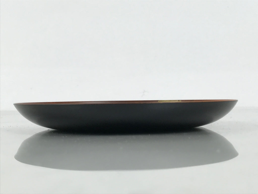 Japanese Lacquer Replica Resin Meimeizara Small Plate Tea Ceremony Bamboo L652-KT - Lacquerware-chidorivintage.com