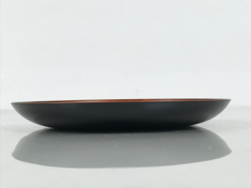 Japanese Lacquer Replica Resin Meimeizara Small Plate Tea Ceremony Bamboo L652-KT - Lacquerware-chidorivintage.com