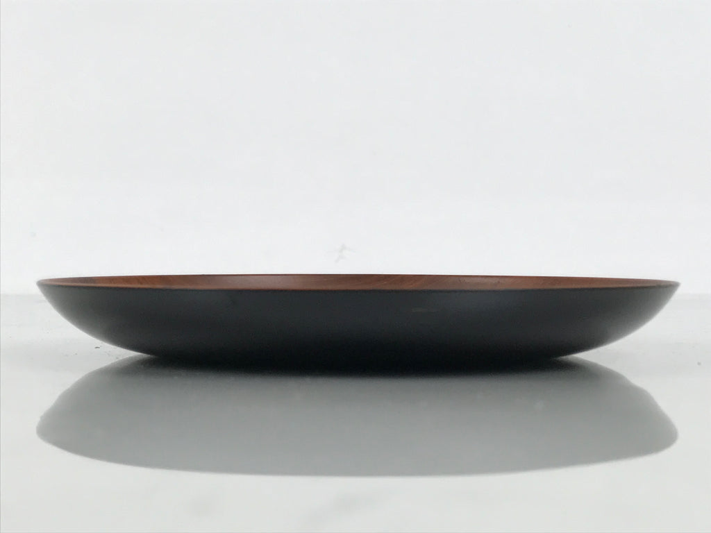 Japanese Lacquer Replica Resin Meimeizara Small Plate Tea Ceremony Bamboo L653-KT - Lacquerware-chidorivintage.com