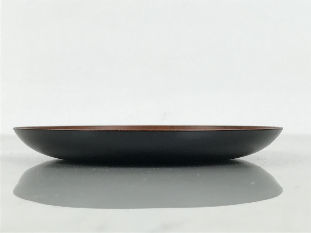 Japanese Lacquer Replica Resin Meimeizara Small Plate Tea Ceremony Bamboo L653-KT - Lacquerware-chidorivintage.com