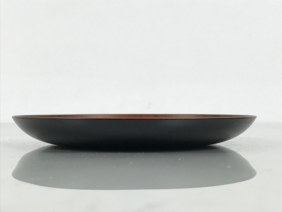 Japanese Lacquer Replica Resin Meimeizara Small Plate Tea Ceremony Bamboo L653-KT - Lacquerware-chidorivintage.com