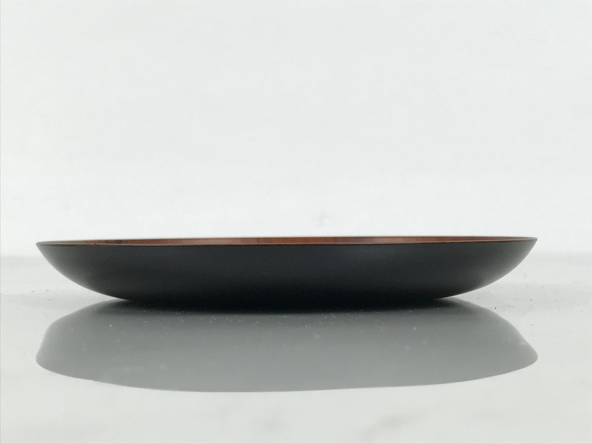 Japanese Lacquer Replica Resin Meimeizara Small Plate Tea Ceremony Bamboo L653-KT - Lacquerware-chidorivintage.com