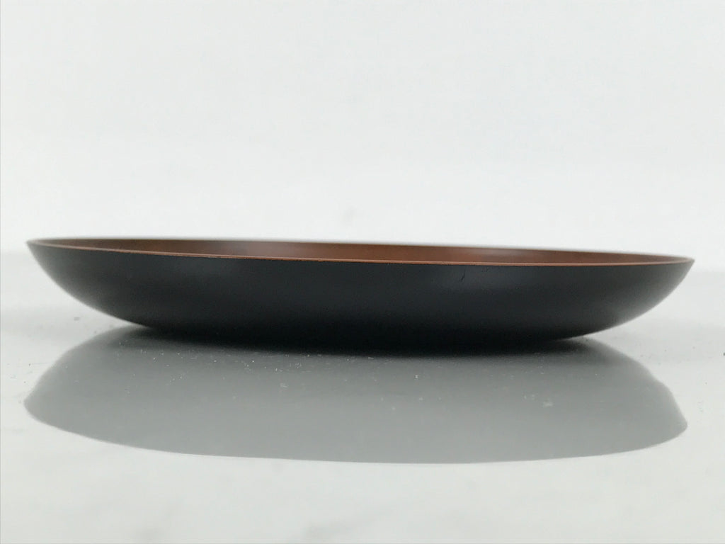 Japanese Lacquer Replica Resin Meimeizara Small Plate Tea Ceremony Bamboo L654-KT - Lacquerware-chidorivintage.com