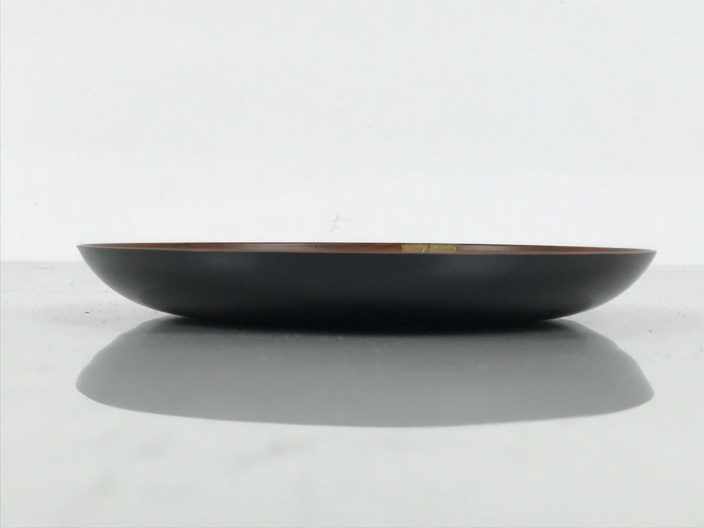 Japanese Lacquer Replica Resin Meimeizara Small Plate Tea Ceremony Bamboo L654-KT - Lacquerware-chidorivintage.com