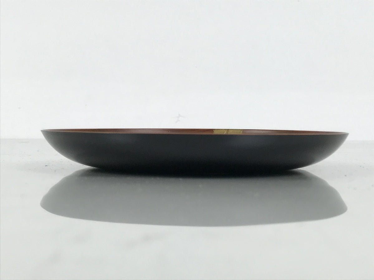 Japanese Lacquer Replica Resin Meimeizara Small Plate Tea Ceremony Bamboo L654-KT - Lacquerware-chidorivintage.com