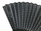Japanese Fabric Folding Fan Sensu Bamboo Frame Traditional Shippo Design 5D70-AD - Fan-chidorivintage.com