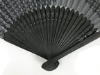 Japanese Fabric Folding Fan Sensu Bamboo Frame Traditional Shippo Design 5D70-AD - Fan-chidorivintage.com