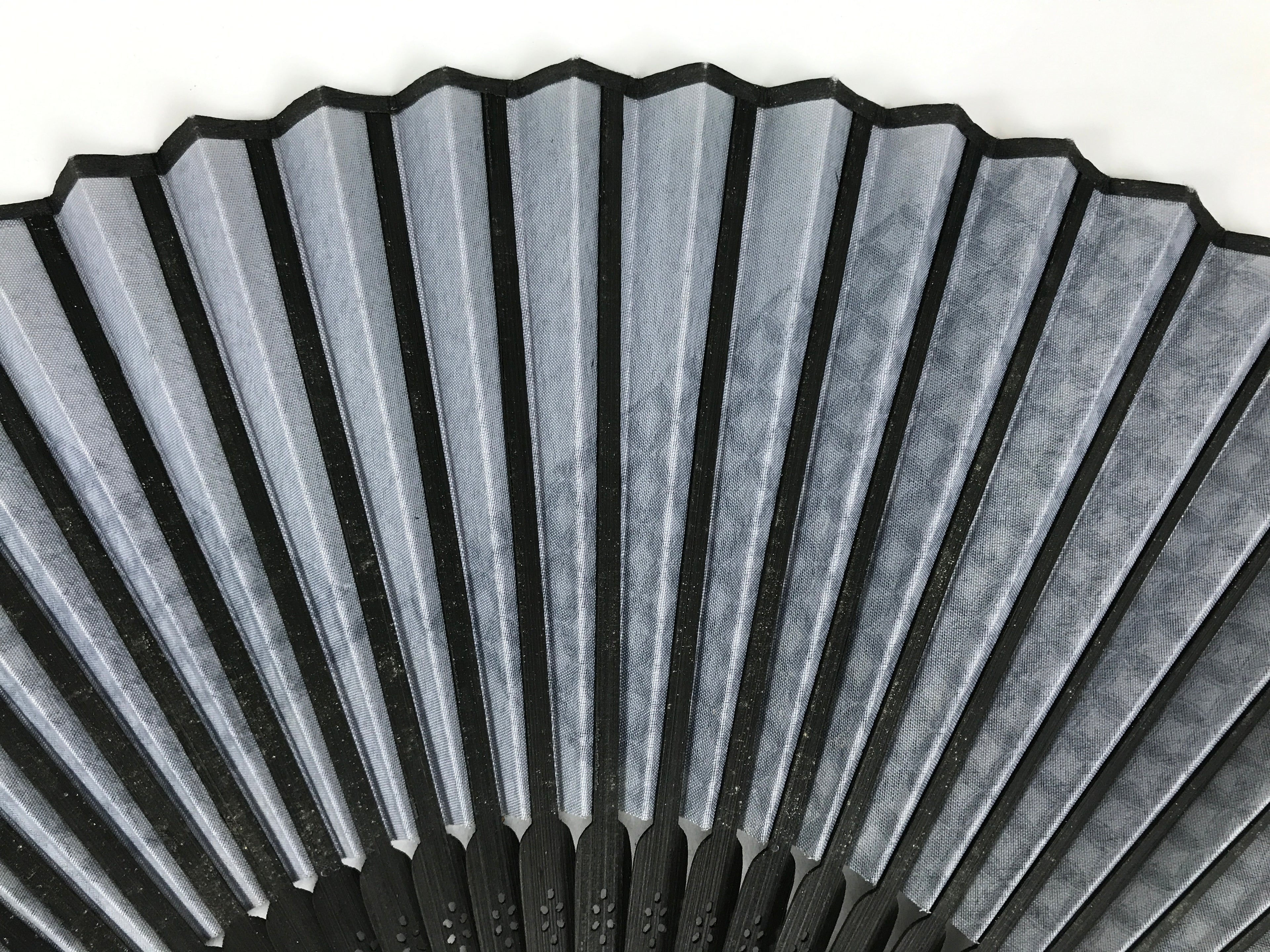 Japanese Fabric Folding Fan Sensu Bamboo Frame Traditional Shippo Design 5D70-AD - Fan-chidorivintage.com