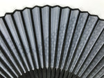 Japanese Fabric Folding Fan Sensu Bamboo Frame Traditional Shippo Design 5D70-AD - Fan-chidorivintage.com