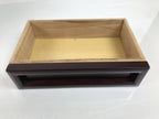 Japanese Buddhist Altar Fitting Lacquer Kyozukue Vtg Offering Table Brown BT44-OT - Buddhist-chidorivintage.com