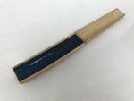 Japanese Fabric Folding Fan Sensu Vtg Bamboo Frame Mt. Fuji Blue Fujisan 5D73-AD - Fan-chidorivintage.com