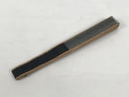 Japanese Fabric Folding Fan Sensu Vtg Bamboo Frame Simple Black White 5D76-AD - Fan-chidorivintage.com