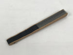 Japanese Fabric Folding Fan Sensu Vtg Bamboo Frame Simple Black White 5D76-AD - Fan-chidorivintage.com