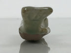 Japanese Ceramic Chopstick Rest Hashioki Vtg Utensil Holder Green Fish CR275-KT - Chopstick Holder-chidorivintage.com