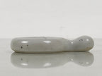 Japanese Porcelain Chopstick Rest Hashioki Vtg Utensil Holder Round White CR280-KT - Chopstick Holder-chidorivintage.com