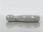Japanese Porcelain Chopstick Rest Hashioki Vtg Utensil Holder Round White CR282-KT - Chopstick Holder-chidorivintage.com