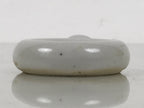 Japanese Porcelain Chopstick Rest Hashioki Vtg Utensil Holder Round White CR282-KT - Chopstick Holder-chidorivintage.com