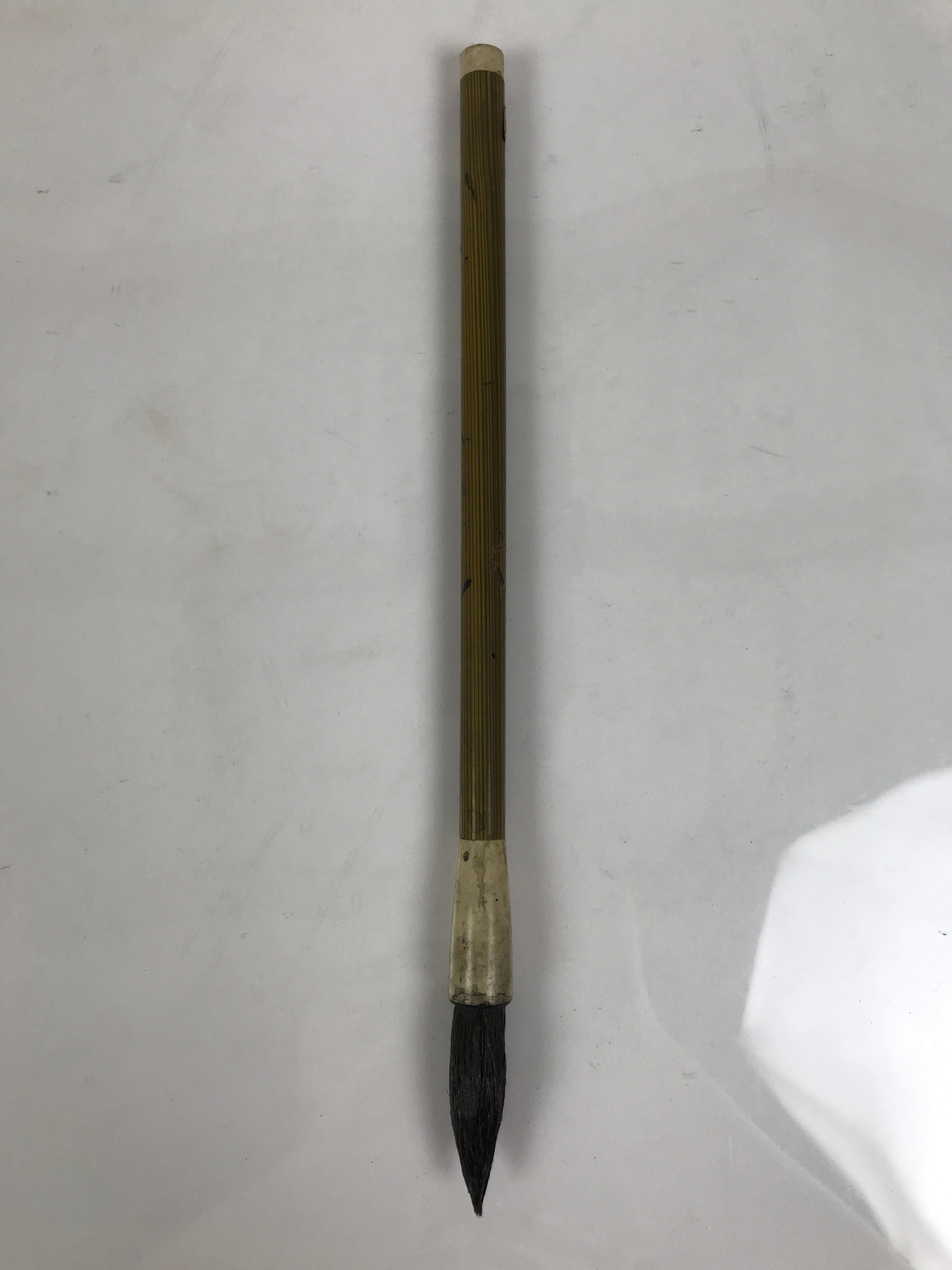 Japanese Calligraphy Brush Vtg Bamboo Fude Calligraphy Tool Shodo Shuji C18-AD - Calligraphy Tool-chidorivintage.com