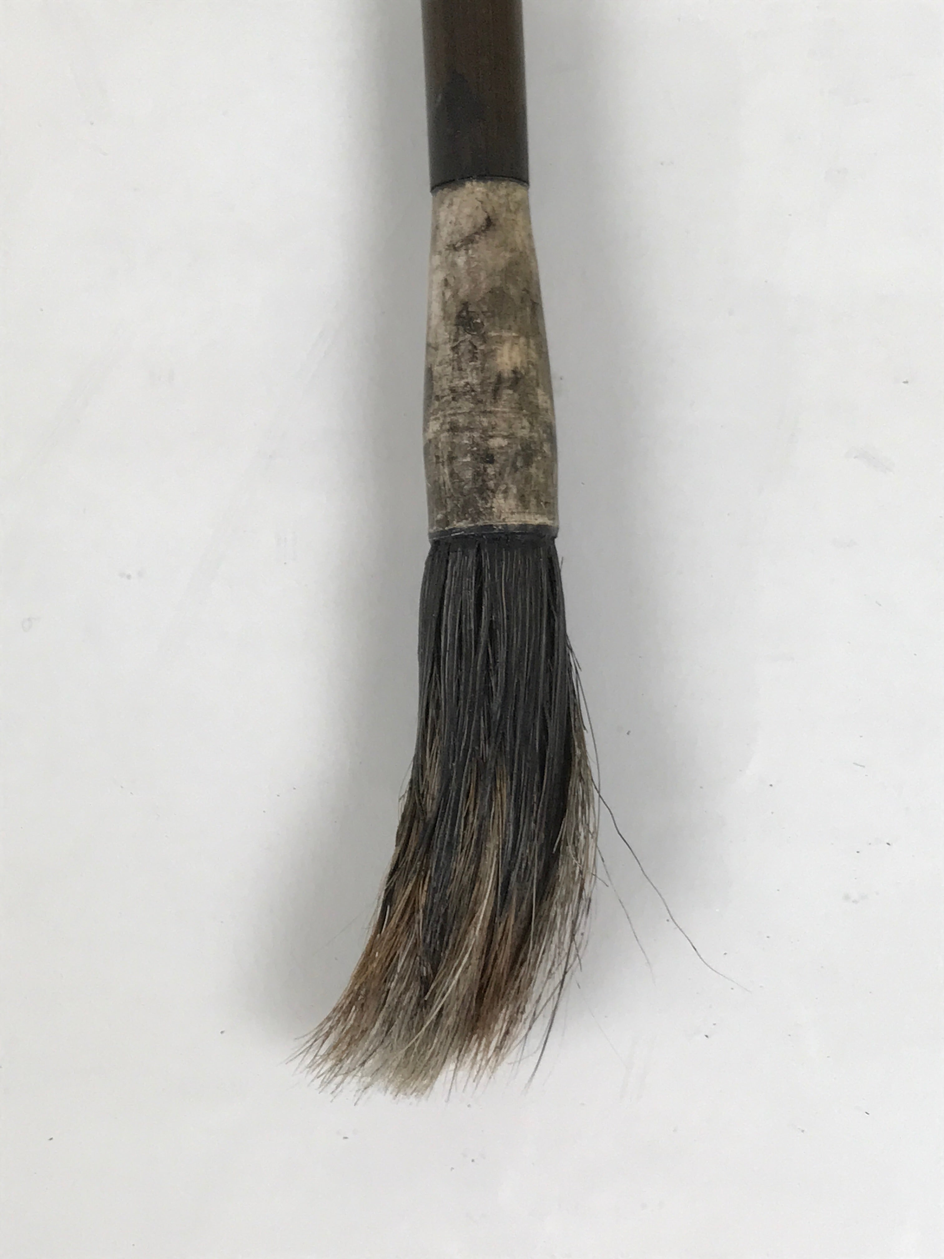Japanese Calligraphy Brush Vtg Bamboo Fude Calligraphy Tool Shodo Shuji C19-AD - Calligraphy Tool-chidorivintage.com